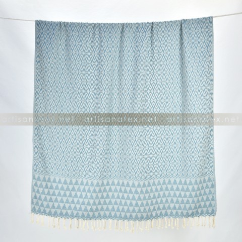 Fouta_Trilos_BagodaBlue_1_artisanatex_tunisia_craft_textile